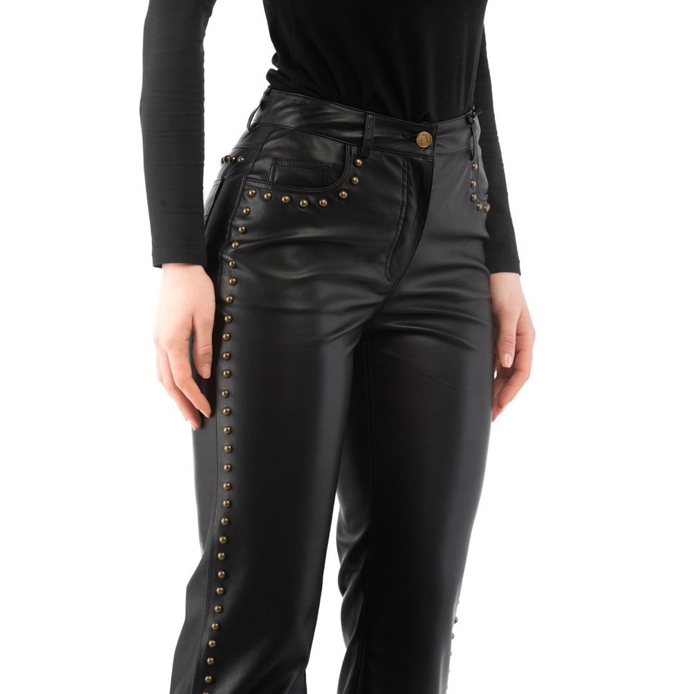Leren Broek Moschino