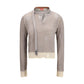 Grijze katoenen sweater
