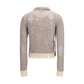 Grijze katoenen sweater