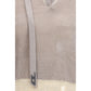 Grijze katoenen sweater