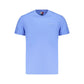 Light Blue Cotton Men's T-Shirt