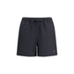 Black Recycled Polyester Short And Mini Shorts