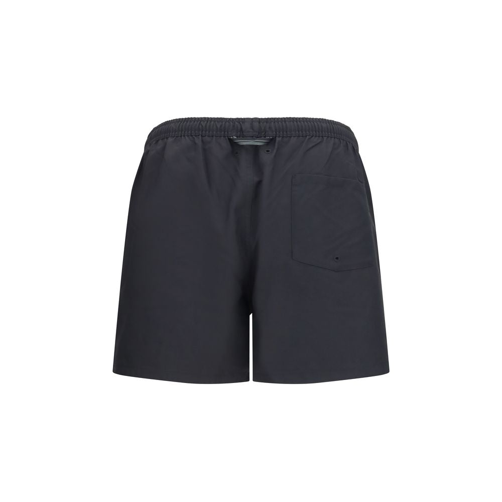Black Recycled Polyester Short And Mini Shorts