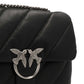 Black Lamb Leather Crossbody Bag