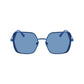 Blue Metal Sunglasses