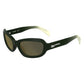 Brown Injected Sunglasses