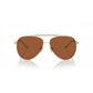 Gold Metal Sunglasses