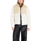 Cream Polyester Coat