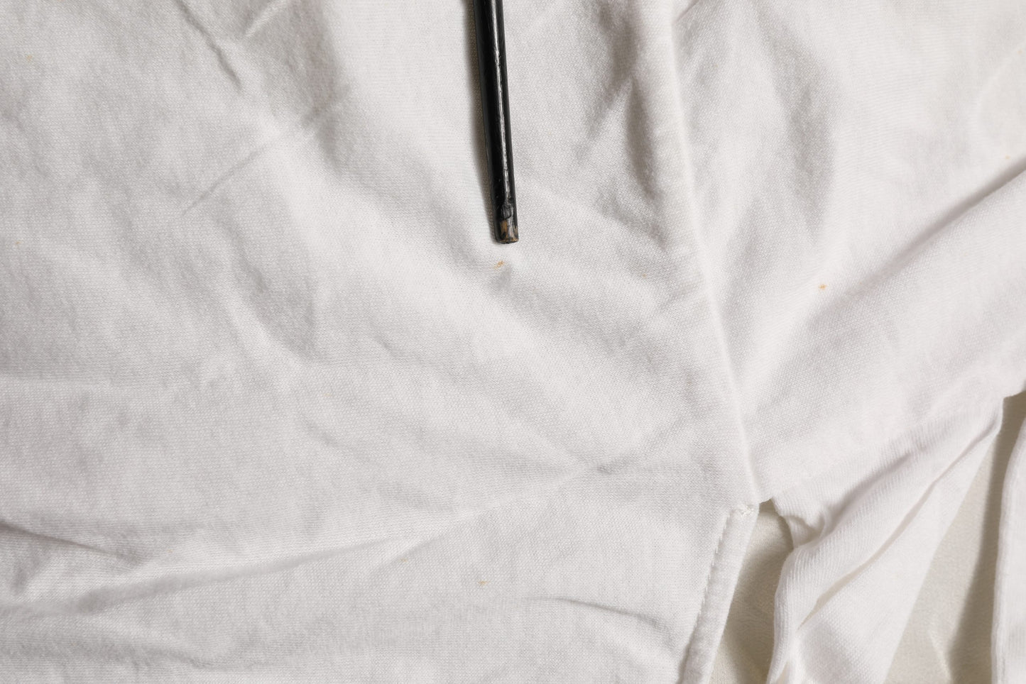 Off White Silk Sheer Round Neck Short Sleeves Blouse Top