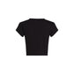 Black Cotton T-Shirt