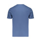 Blue Cotton Men's T-Shirt