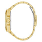 Gold Stainless Steel Dress Watch