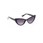 Black Plastic Women Sunglasses