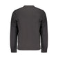Black Cotton Mens Sweatshirt