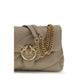 Gray Calf Leather Bos Taurus Shoulder Bag