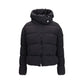 Black Nylon Full-Length Jacket