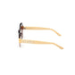 Bicolor Resin Sunglasses