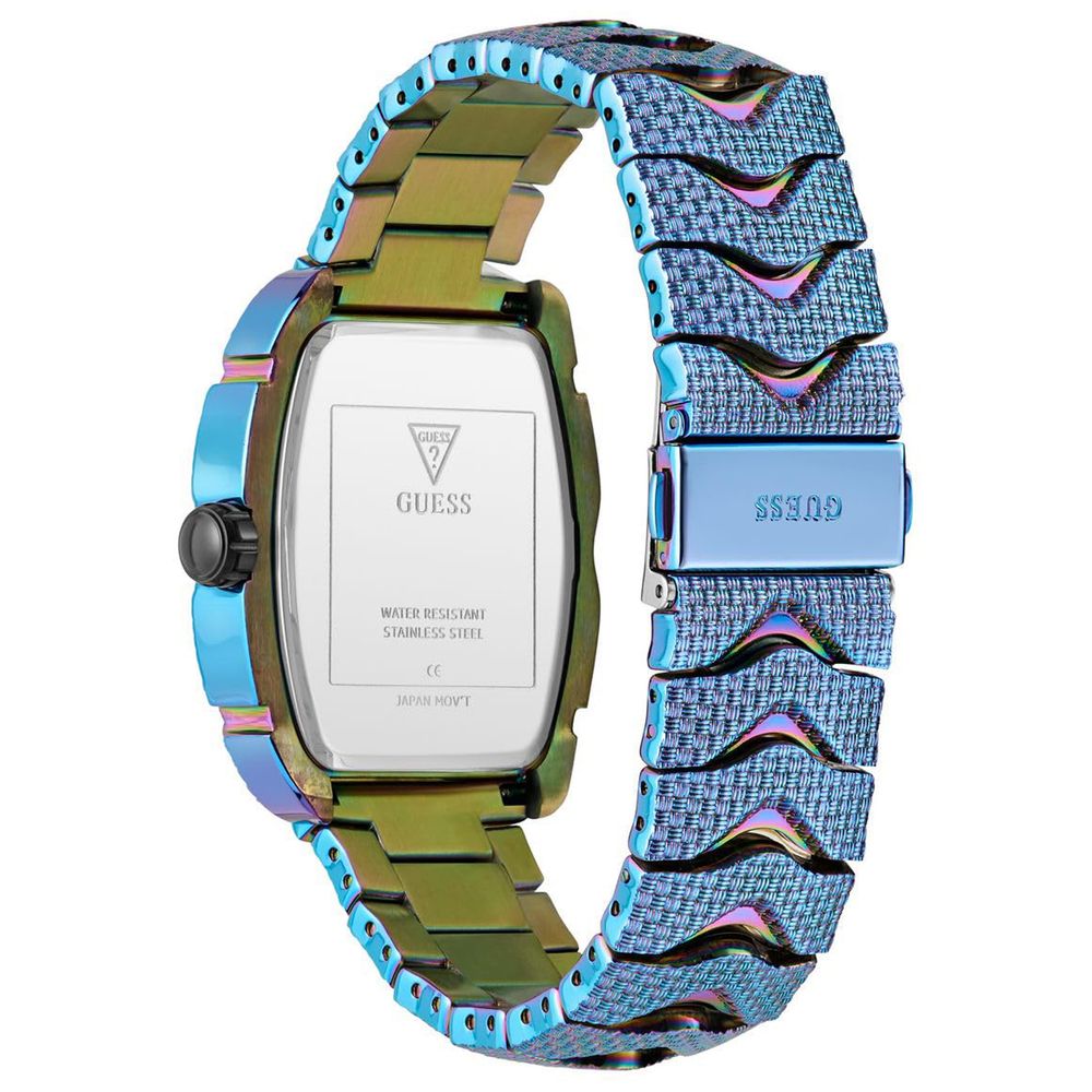 Blue Stainless Steel Bracelet Watch