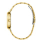 Gold Stainless Steel Dress Watch