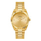 Gold Stainless Steel Dress Watch