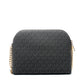 Black Leather Crossbody Bag