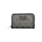 Black Polyurethane Women's Wallet