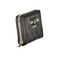 Black Polyurethane Women's Wallet