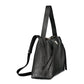 Black Polyurethane Women's Bag