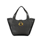 Black Polyurethane Women's Bag