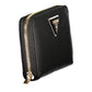 Black Polyurethane Women's Wallet