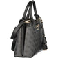 Black Polyethylene Handbag