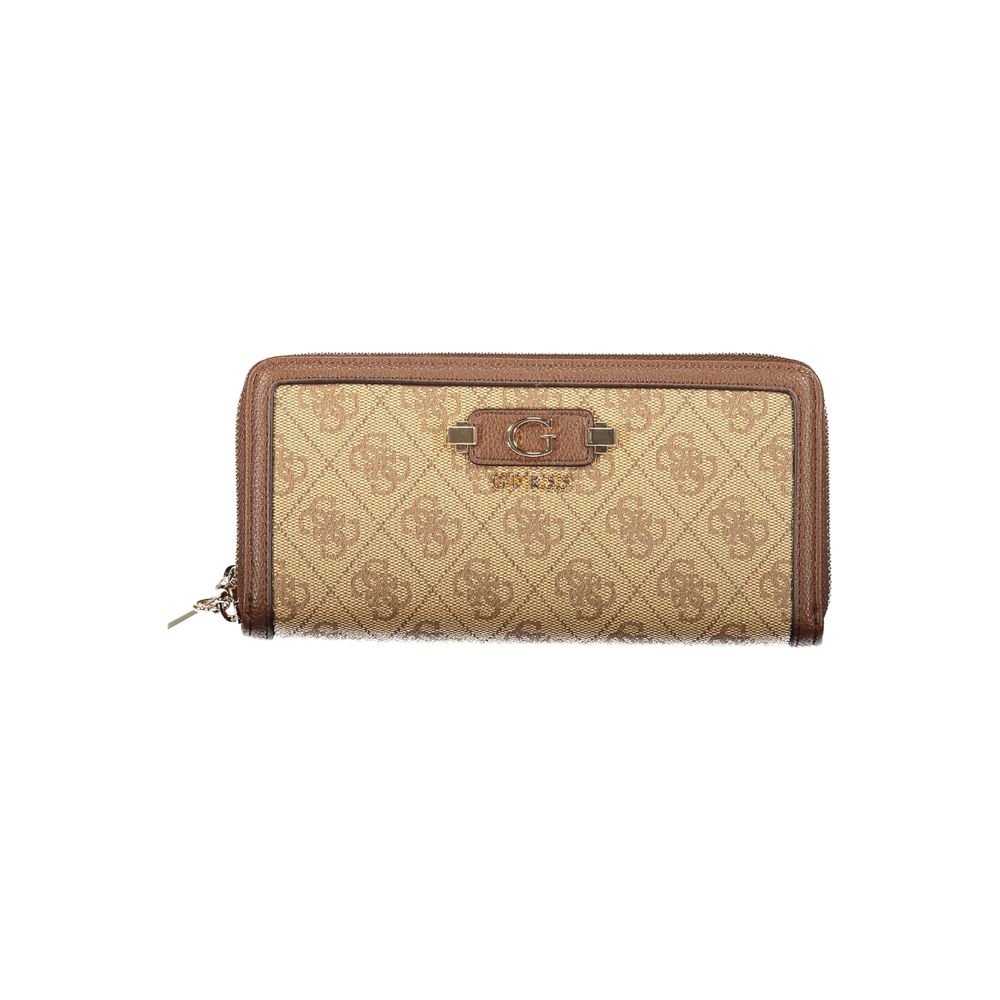 Beige Polyethylene Wallet