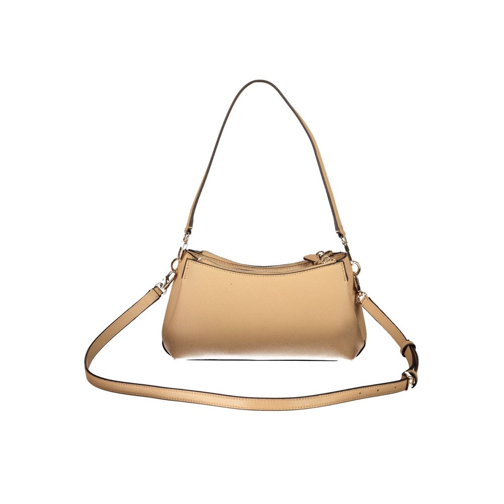 Beige Polyethylene Handbag