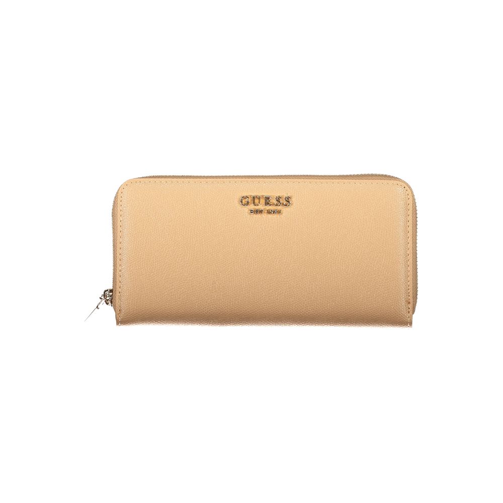 Beige Polyethylene Wallet