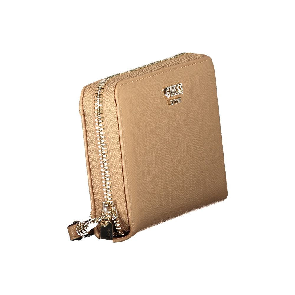 Beige Polyethylene Wallet