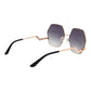 Black Metal Sunglasses