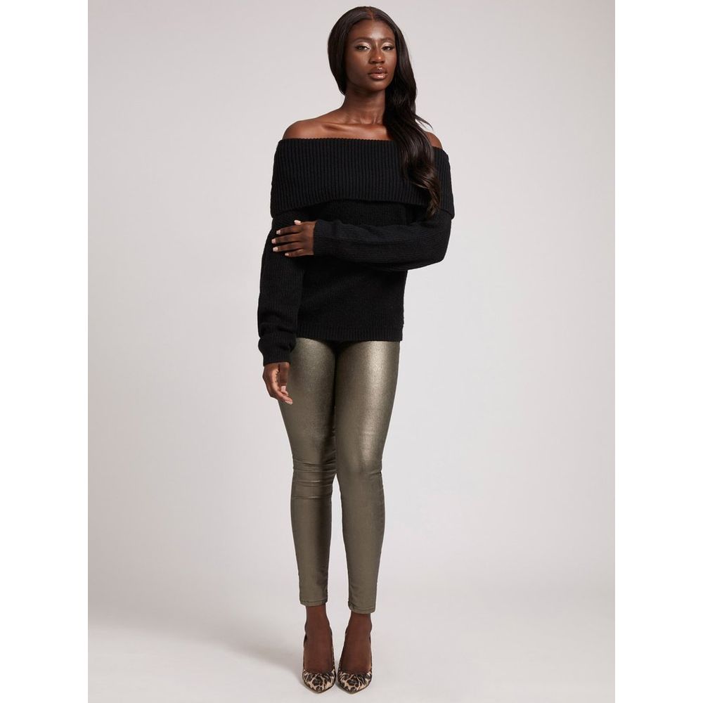 Black Polyester Sweatshirt
