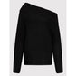 Black Polyester Sweatshirt