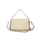 Beige Polyurethane Women's Bag