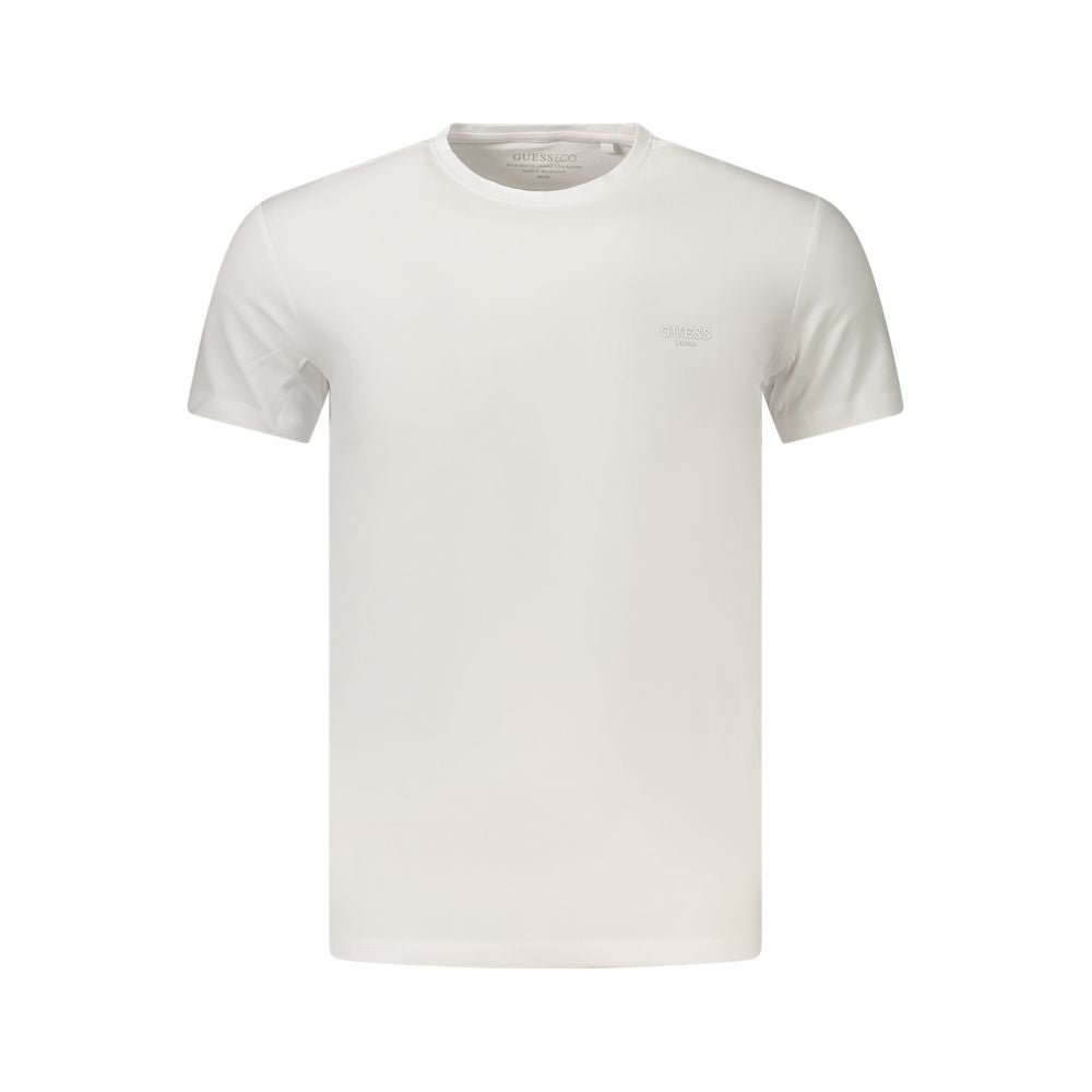 White Cotton Men's T-Shirt