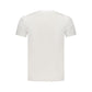 White Cotton Men's T-Shirt