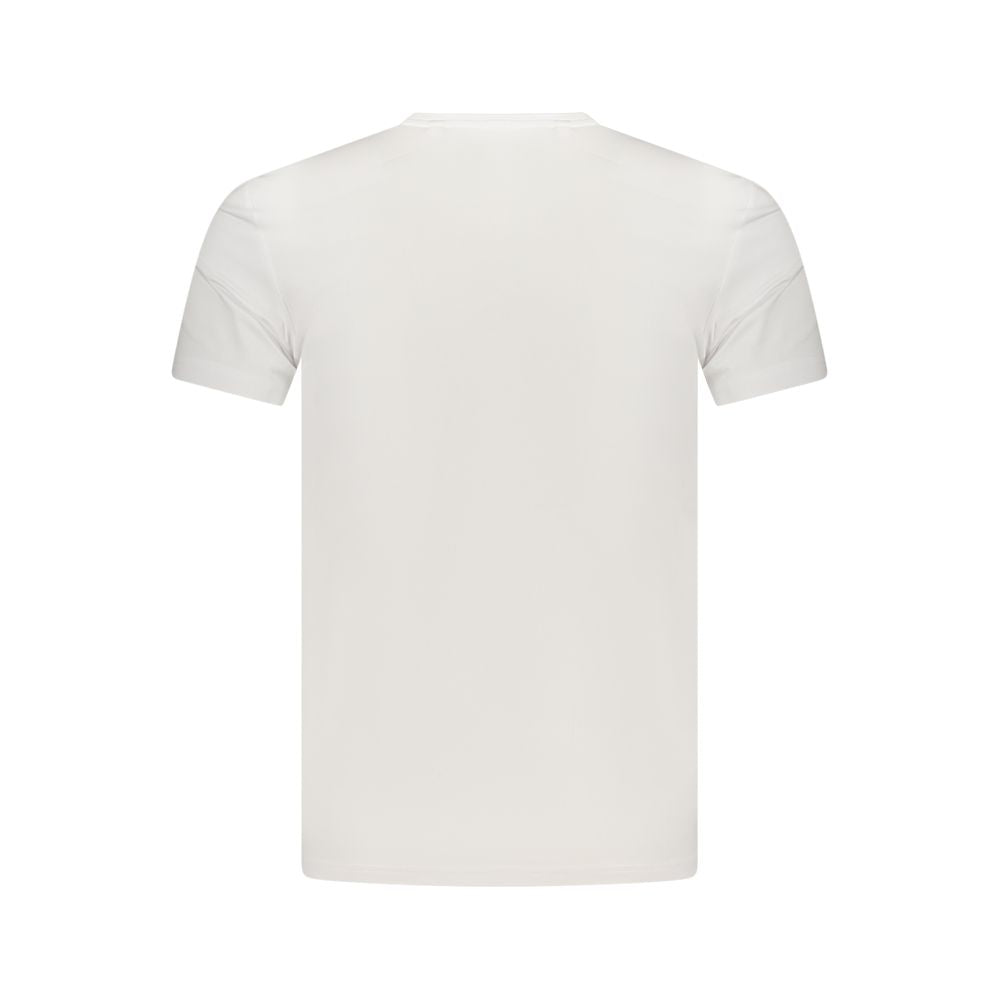 White Cotton Men's T-Shirt