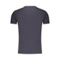 Blue Cotton Men's T-Shirt