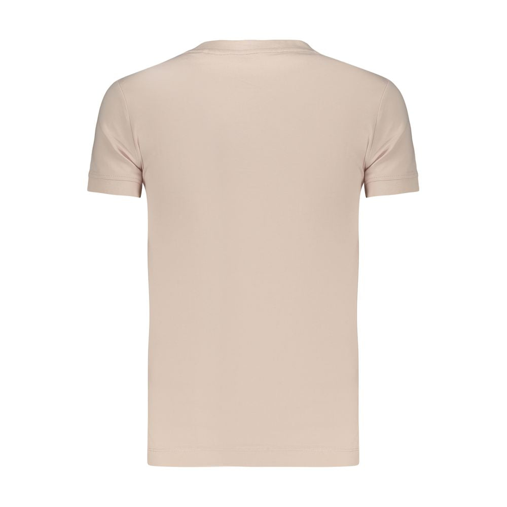 Pink Cotton Womens T-Shirt