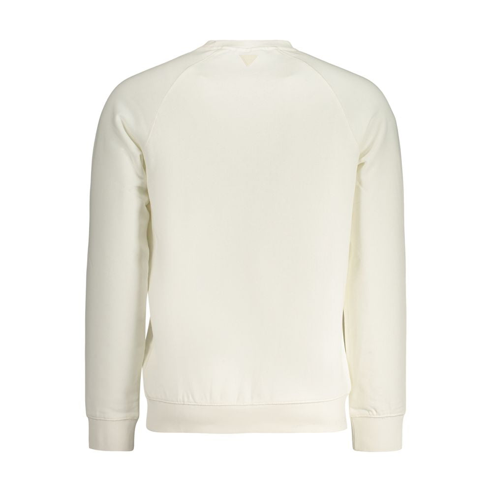 White Cotton Men's Sweatshirt