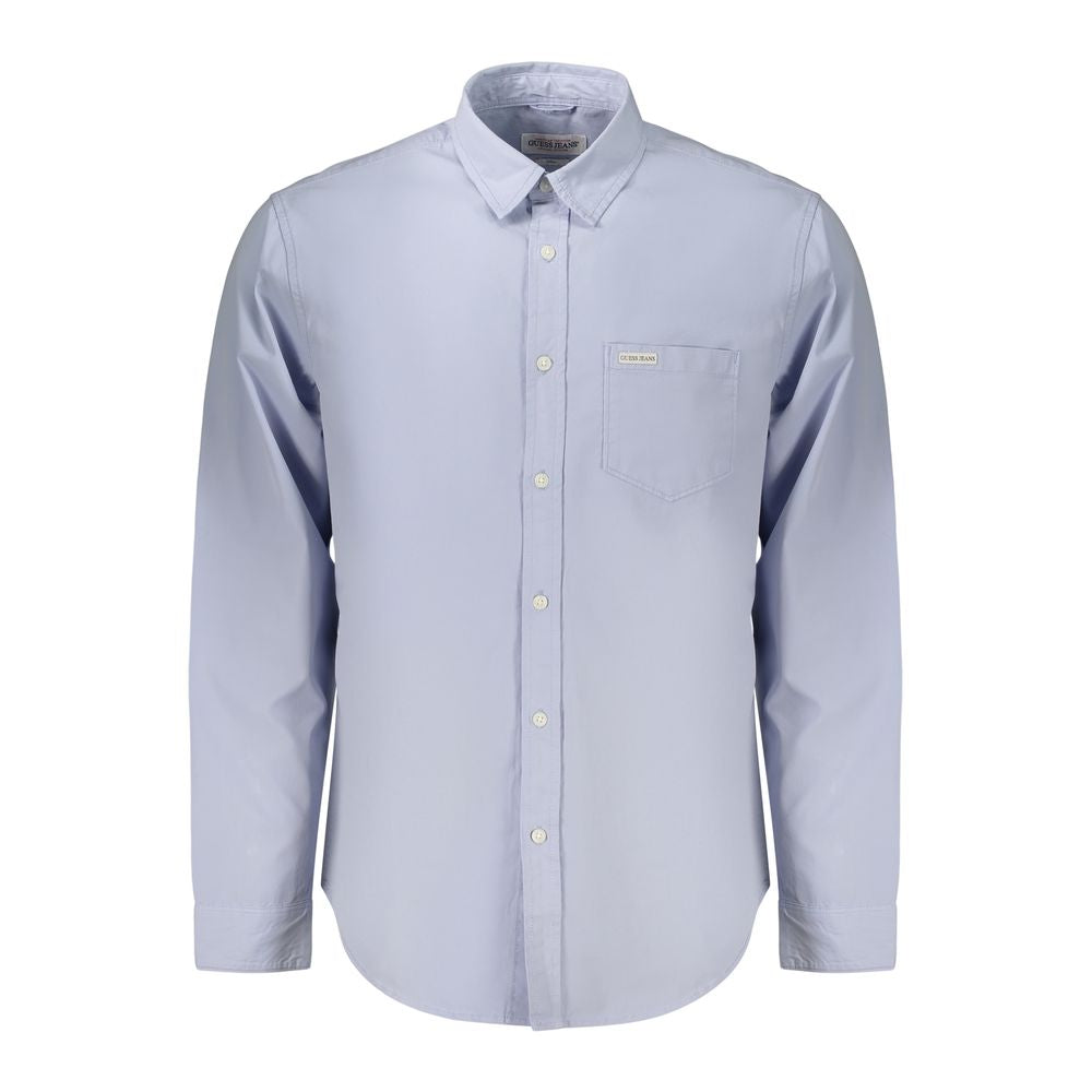 Azzurro Cotton Men Shirt