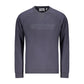Blue Cotton Men's Sweatshirt