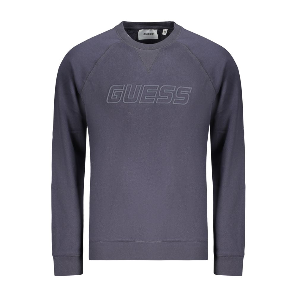 Blue Cotton Men's Sweatshirt