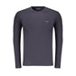 Blue Cotton Men's T-Shirt