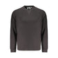Black Cotton Men's Sweatshirt